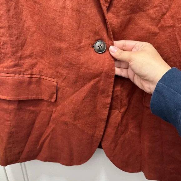 Madewell The Larson Linen Vest - Picture 6 of 10